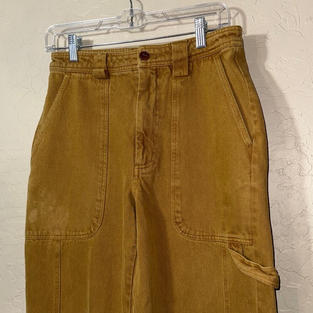 Alex Mill Phoebe Painter Pants in a golden brown wash size 4. - Picture 4 of 11
